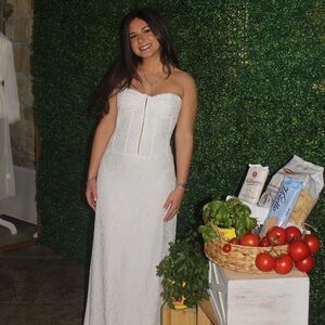 White Lace Corset Peppermayo Dress